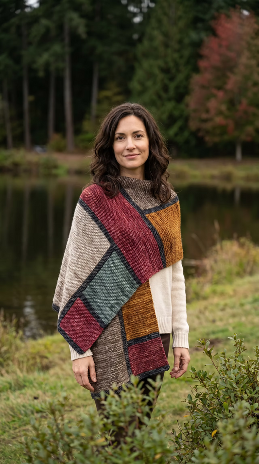 Pattern - Autumn Composition Wrap