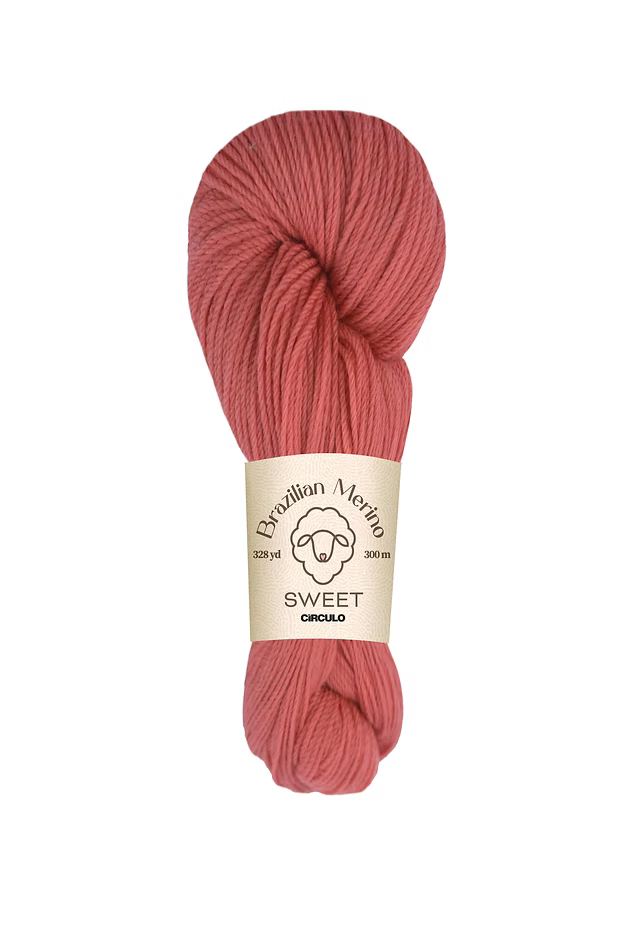 Merino Wool Sweet - Raspberry